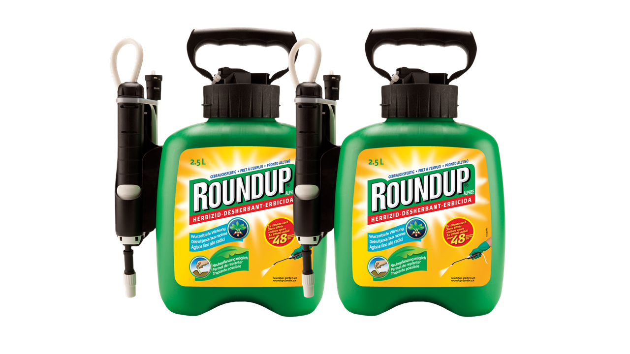 ROUNDUP NANO/SPRITZE 2.5 LT 2ER SET